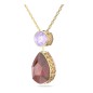 COLLANA TAGLIO DROP MULTICOLORE DONNA SWAROVSKI COLLANA TAGLIO DROP MULTICOLORE DONNA SWAROVSKI