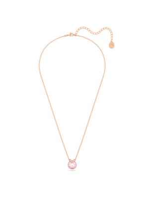 COLLANA BELLA TAGLIO TONDO ROSA DONNA SWAROVSKI 