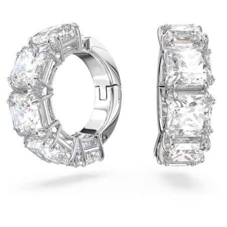 ORECCHINI MILLENIA A CLIP BIANCHI DONNA SWAROVSKI 