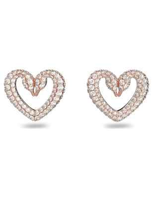 ORECCHINI ORO ROSA DONNA SWAROVSKI UNA 5628659 SWAROVSKI