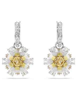 ORECCHINI PENDENTI IDYLLIA FIORE GIALLI SWAROVSKI 5683243 SWAROVSKI