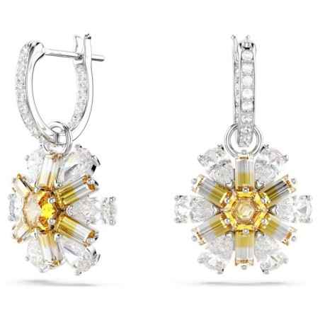 ORECCHINI PENDENTI IDYLLIA FIORE GIALLI SWAROVSKI