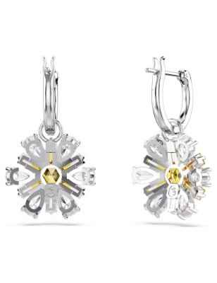 ORECCHINI PENDENTI IDYLLIA FIORE GIALLI SWAROVSKI 5683243 SWAROVSKI