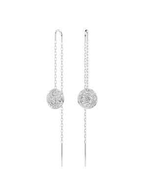 ORECCHINI PENDENTI METEORA RODIO DONNA SWAROVSKI  5683448 SWAROVSKI
