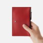 PORTA CARTE DI CREDITO ROSSO MONTBLANC MEISTERSTUCK PORTA CARTE DI CREDITO ROSSO MONTBLANC MEISTERSTUCK