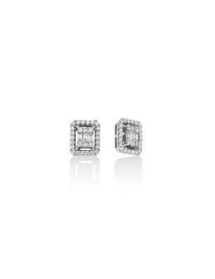 ORECCHINI QUADRI DONNA MILUNA I DIAMANTI ERD2589 MILUNA