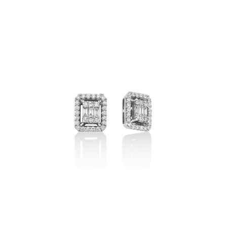 ORECCHINI QUADRI DONNA MILUNA I DIAMANTI ERD2589 MILUNA