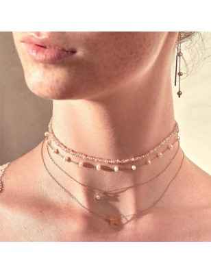 COLLANA PERLE PICCOLE DONNA MAMAN ET SOPHIE 