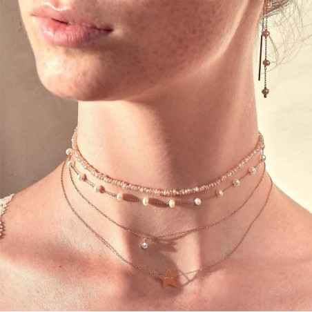 COLLANA PERLE PICCOLE DONNA MAMAN ET SOPHIE 