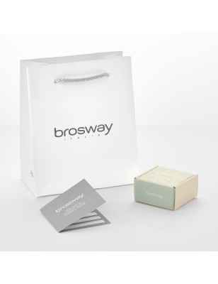 MONORECCHINO QUADRIFOGLIO DONNA BROSWAY CHAKRA BHKE001 BROSWAY