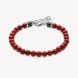 BRACCIALE BULLET SFERE DIASPRO ROSSO UOMO BROSWAY BRACCIALE BULLET SFERE DIASPRO ROSSO UOMO BROSWAY