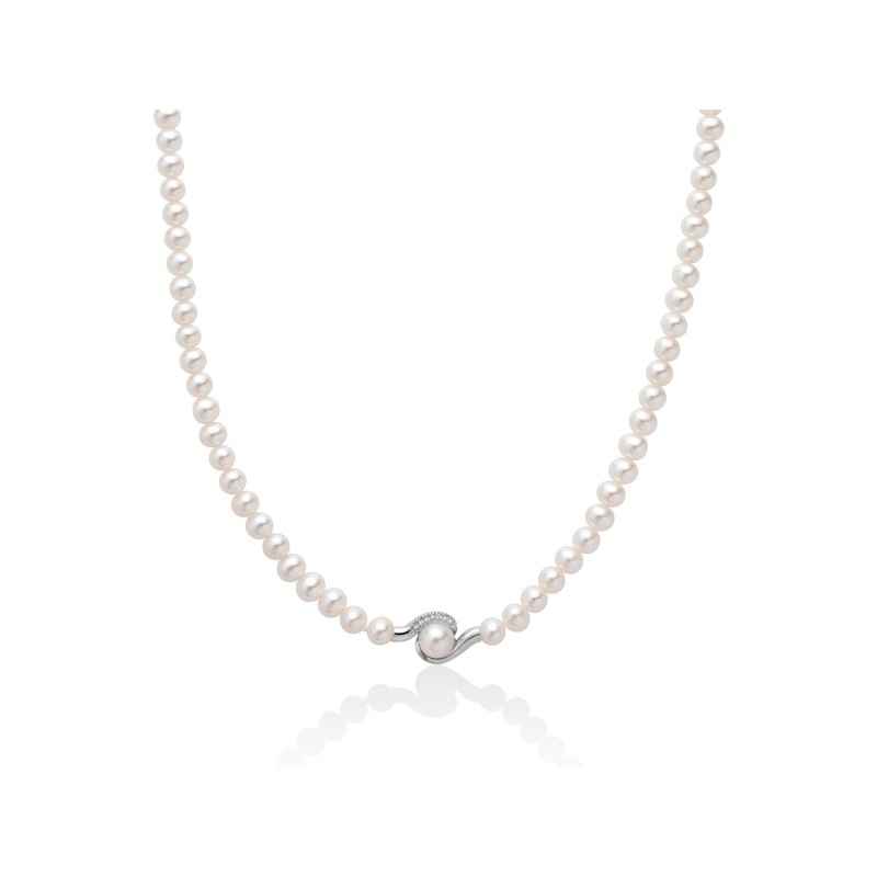 COLLANA ORO PERLE DIAMANTI DONNA MILUNA LE PERLE COLLANA ORO PERLE DIAMANTI DONNA MILUNA LE PERLE