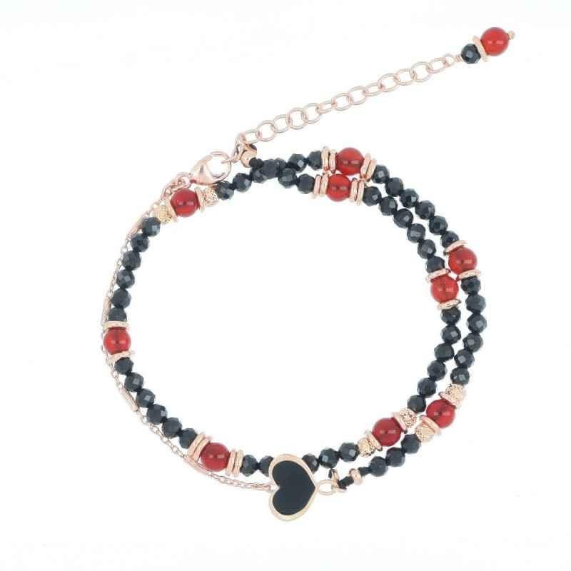 BRACCIALE DOPPIO DONNA MAMAN ET SOPHIE SPINELLO E CORNIOLA BRACCIALE DOPPIO DONNA MAMAN ET SOPHIE SPINELLO E CORNIOLA