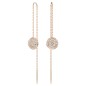 ORECCHINI PENDENTI METEORA ROSE DONNA SWAROVSKI ORECCHINI PENDENTI METEORA ROSE DONNA SWAROVSKI