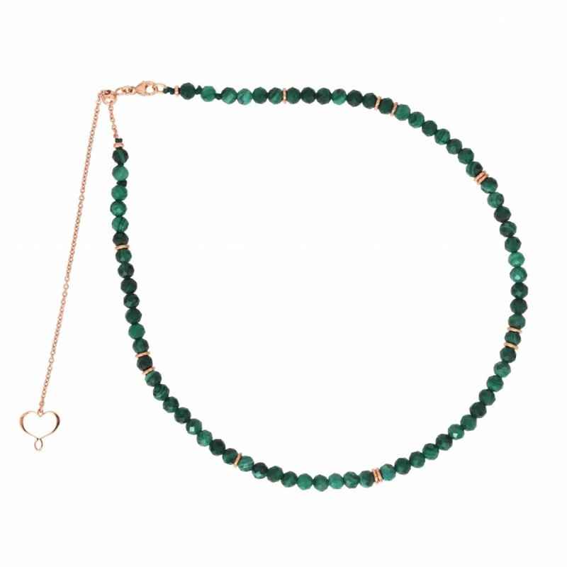 COLLANA MALACHITE CERCHIETTI DONNA MAMAN ET SOPHIE PIETRE COLLANA MALACHITE CERCHIETTI DONNA MAMAN ET SOPHIE PIETRE