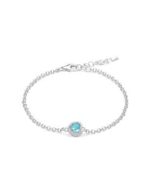 BRACCIALE CUORE DONNA MILUNA GEMMA DEL CIELO BRD933 MILUNA