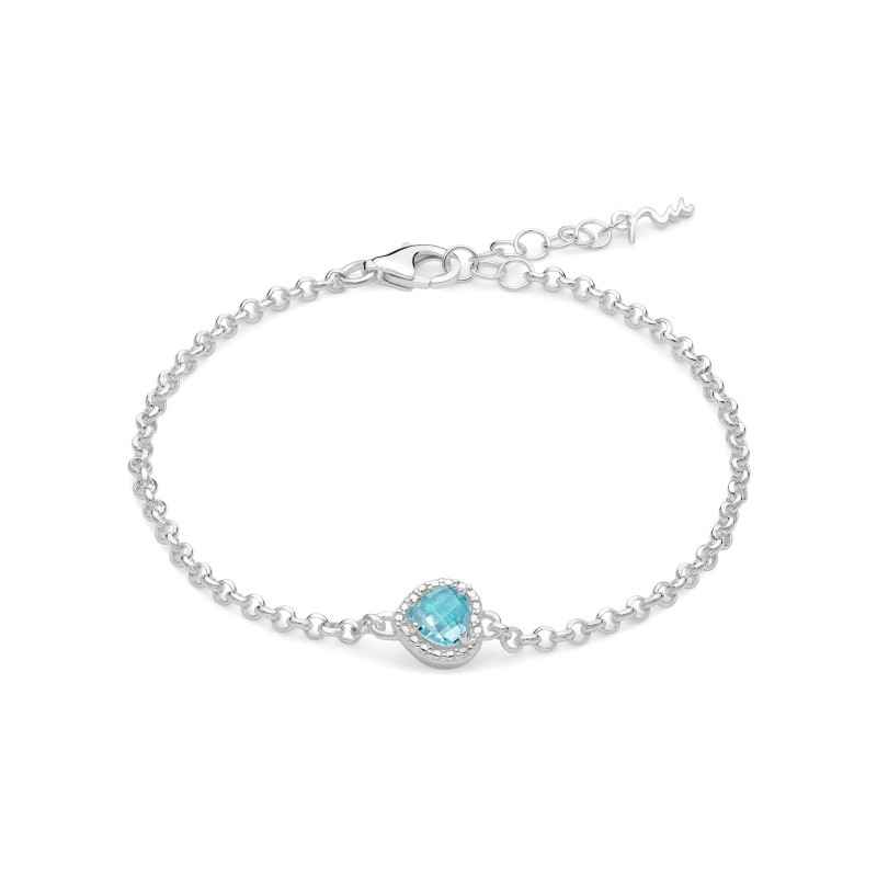 BRACCIALE CUORE DONNA MILUNA GEMMA DEL CIELO