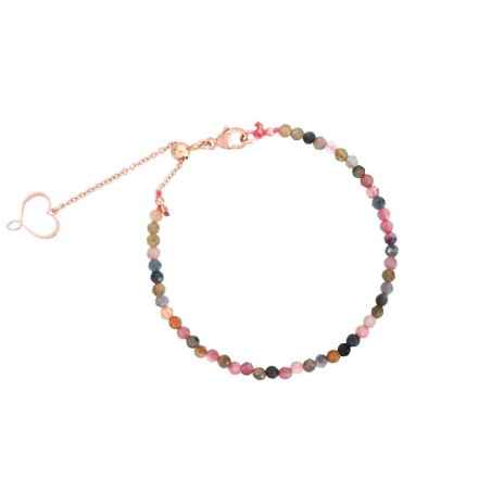BRACCIALE TORMALINA MULTICOLOR DONNA MAMAN ET SOPHIE PIETRE BPISF2TM MAMAN ET SOPHIE