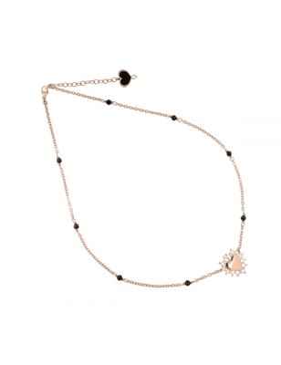COLLANA CUORE SACRO DONNA MAMAN ET SOPHIE OUR ELIZABETH GCBETMSRSP MAMAN ET SOPHIE