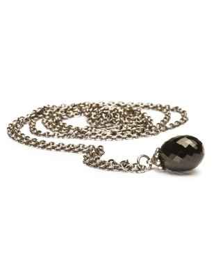 COLLANA ONICE NERO 90CM DONNA TROLLBEADS  TAGFA-00004 TROLLBEADS