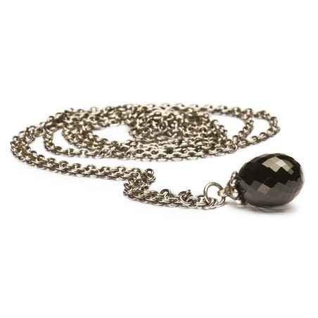 COLLANA ONICE NERO 90CM DONNA TROLLBEADS  TAGFA-00004 TROLLBEADS