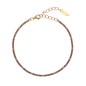 BRACCIALE TENNISMANIA ZIRCONI MARRONI E BIANCHI AMEN BRACCIALE TENNISMANIA ZIRCONI MARRONI E BIANCHI AMEN