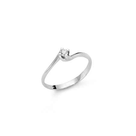 ANELLO SOLITARIO ORO DONNA MILUNA I DIAMANTI LID5180-010G7 MILUNA