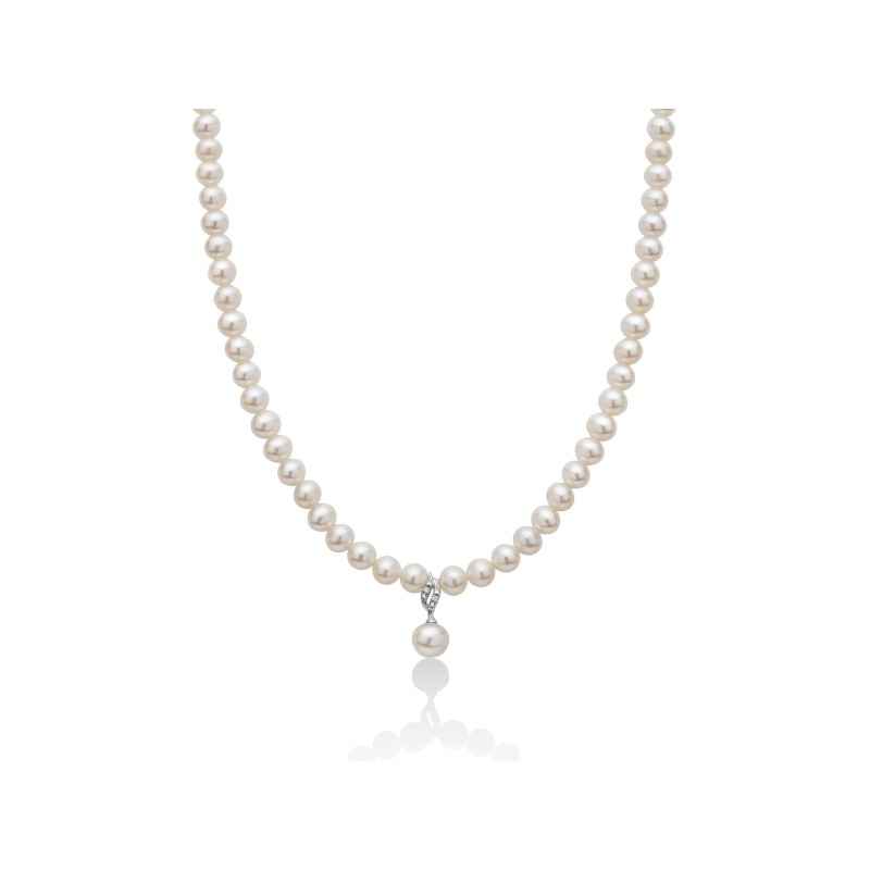 COLLANA FILO DI PERLE DONNA MILUNA LE PERLE