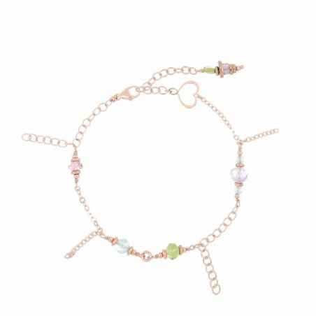 BRACCIALE CATENE MULTICOLOR DONNA MAMAN ET SOPHIE DECO BRDECMCT MAMAN ET SOPHIE