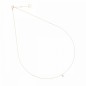 COLLANA DIAMANTE NUDO 0,10 CT DONNA MAMAN ET SOPHIE 