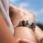 BEAD OCCHIO DI TIGRE ROTONDO GRANDE TROLLBEADS BEAD OCCHIO DI TIGRE ROTONDO GRANDE TROLLBEADS