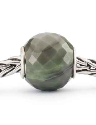 BEAD CALCITE VERDE ROTONDA SFACCETTATA TROLLBEADS