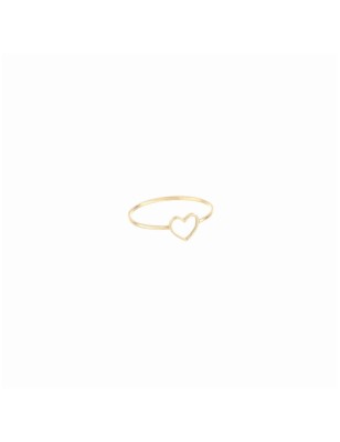 ANELLO 18KT CUORE TRAFORATO MAMAN ET SOPHIE ANSSO2TR19 MAMAN ET SOPHIE