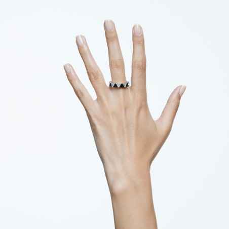 ANELLO TRIANGLE NERO M58 DONNA SWAROVSKI ORTYX