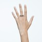 ANELLO TRIANGLE NERO M58 DONNA SWAROVSKI ORTYX ANELLO TRIANGLE NERO M58 DONNA SWAROVSKI ORTYX