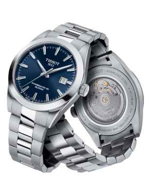 OROLOGIO BLU POWERMATIC 80 SILICIUM UOMO TISSOT  T1274071104100 TISSOT