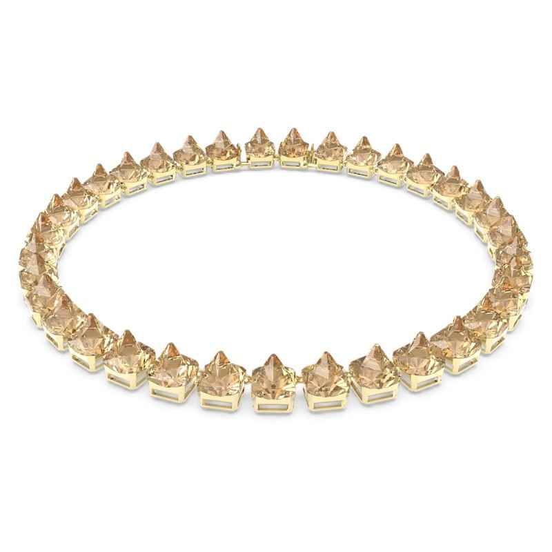 COLLANA GIALLO DORATO DONNA SWAROVSKI ORTYX COLLANA GIALLO DORATO DONNA SWAROVSKI ORTYX