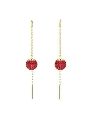 ORECCHINI ROSSI DONNA SWAROVSKI GINGER 5642945 SWAROVSKI