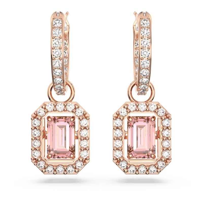 ORECCHINI PENDENTI MILLENIA ROSA DONNA SWAROVSKI ORECCHINI PENDENTI MILLENIA ROSA DONNA SWAROVSKI