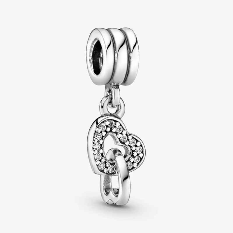 CHARM PENDENTE CUORI INTRECCIATI DONNA PANDORA CHARM PENDENTE CUORI INTRECCIATI DONNA PANDORA