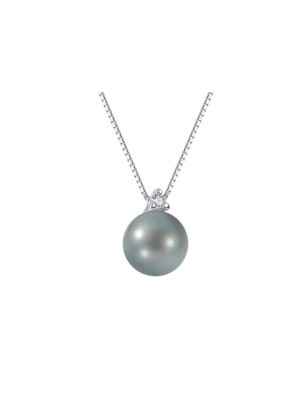 COLLANA ORO PERLA E DIAMANTE 0.02CT DONNA DEMETRA 036.885.002.W.A2 DEMETRA