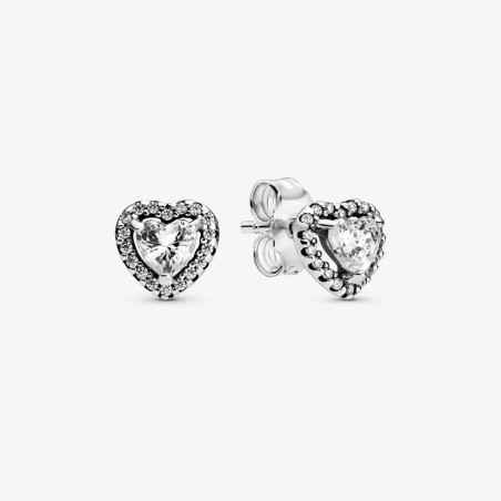 ORECCHINI CUORI IN RILIEVO DONNA PANDORA  298427C01 PANDORA