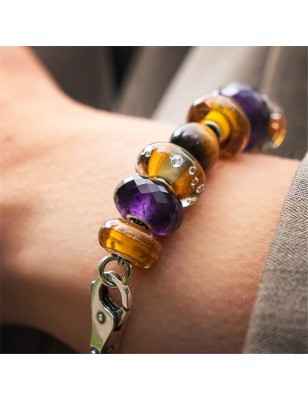 BEAD DIAMANTE DELL'AVVENTURA DONNA TROLLBEADS  TGLBE-00226 TROLLBEADS