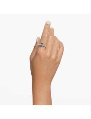 ANELLO DOPPIA FASCIA VERDE MIS.55 DONNA SWAROVSKI 5665362 SWAROVSKI