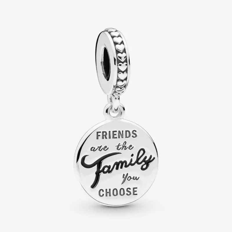 CHARM PENDENTE GLI AMICI SONO LA FAMIGLIA CHE SCEGLIAMO DONNA PANDORA CHARM PENDENTE GLI AMICI SONO LA FAMIGLIA CHE SCEGLIAMO DONNA PANDORA