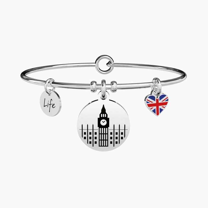 BRACCIALE I LEFT MY HEART IN LONDON DONNA KIDULT BRACCIALE I LEFT MY HEART IN LONDON DONNA KIDULT