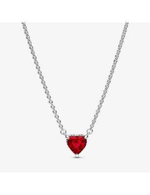 COLLANA CUORE ROSSO DONNA PANDORA  392542C01-45 PANDORA