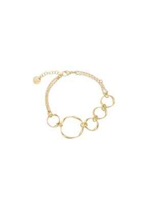 BRACCIALE INTRECCI ELEMENTI TONDEGGIANTI AQUAFORTE H4182637 AQUAFORTE