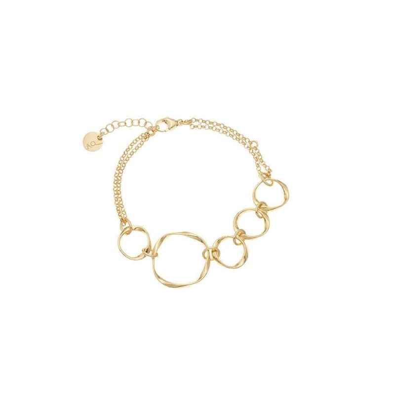 BRACCIALE INTRECCI ELEMENTI TONDEGGIANTI AQUAFORTE BRACCIALE INTRECCI ELEMENTI TONDEGGIANTI AQUAFORTE
