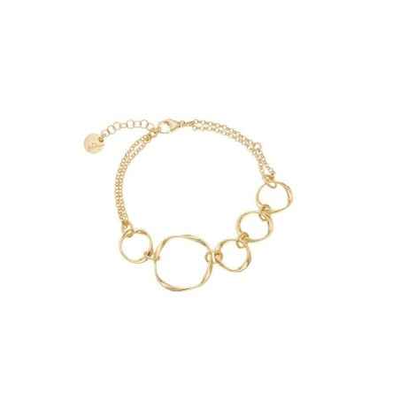 BRACCIALE INTRECCI ELEMENTI TONDEGGIANTI AQUAFORTE H4182637 AQUAFORTE